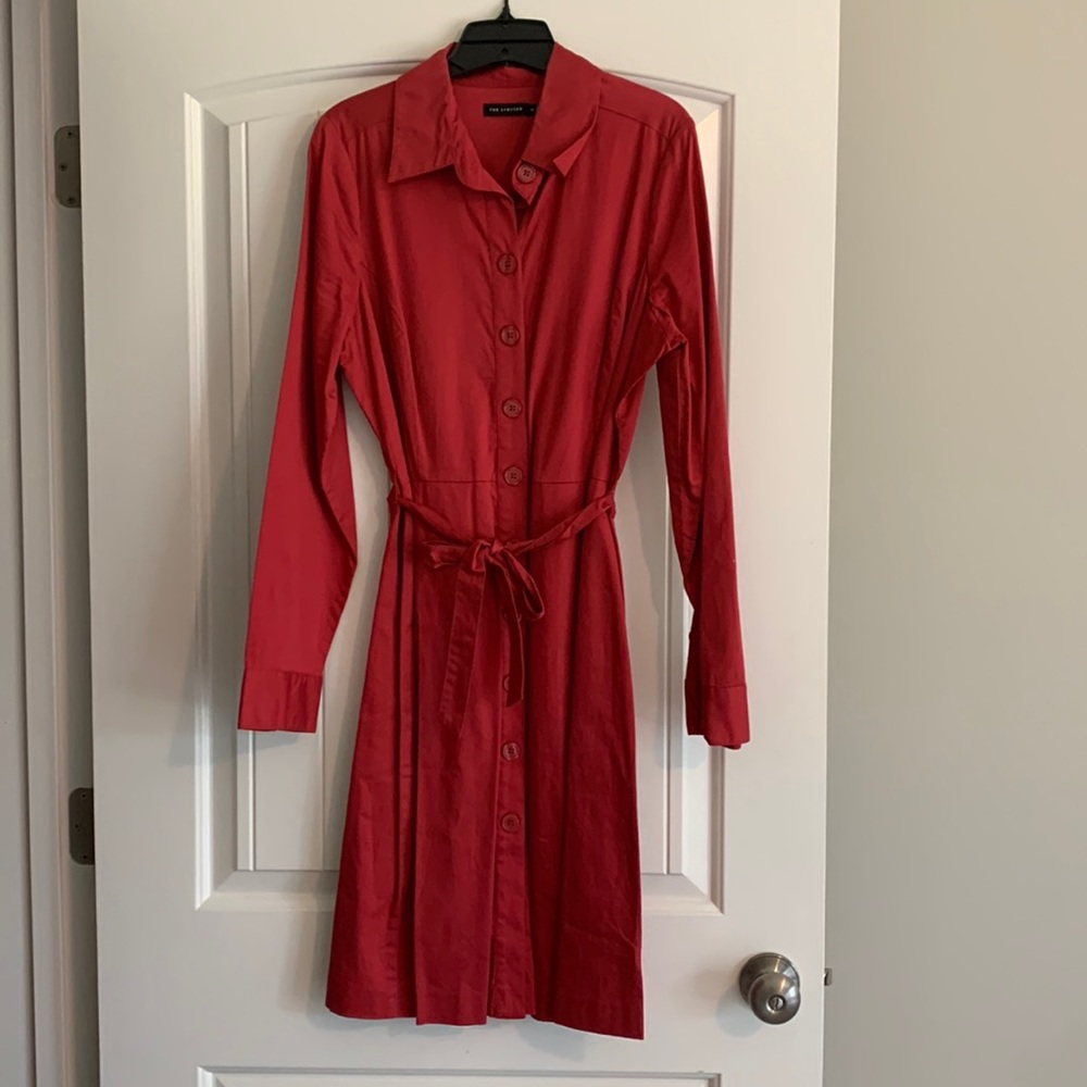 Classic Red shirt dress - The Limited